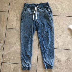 American Eagle Outfitters skinny slouch joggers